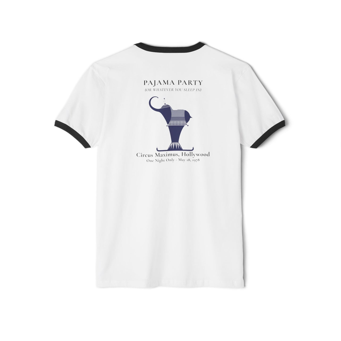 Circus Maximus: After Hours – Pajama Party Tee (1978) |  Ringer T-Shirt