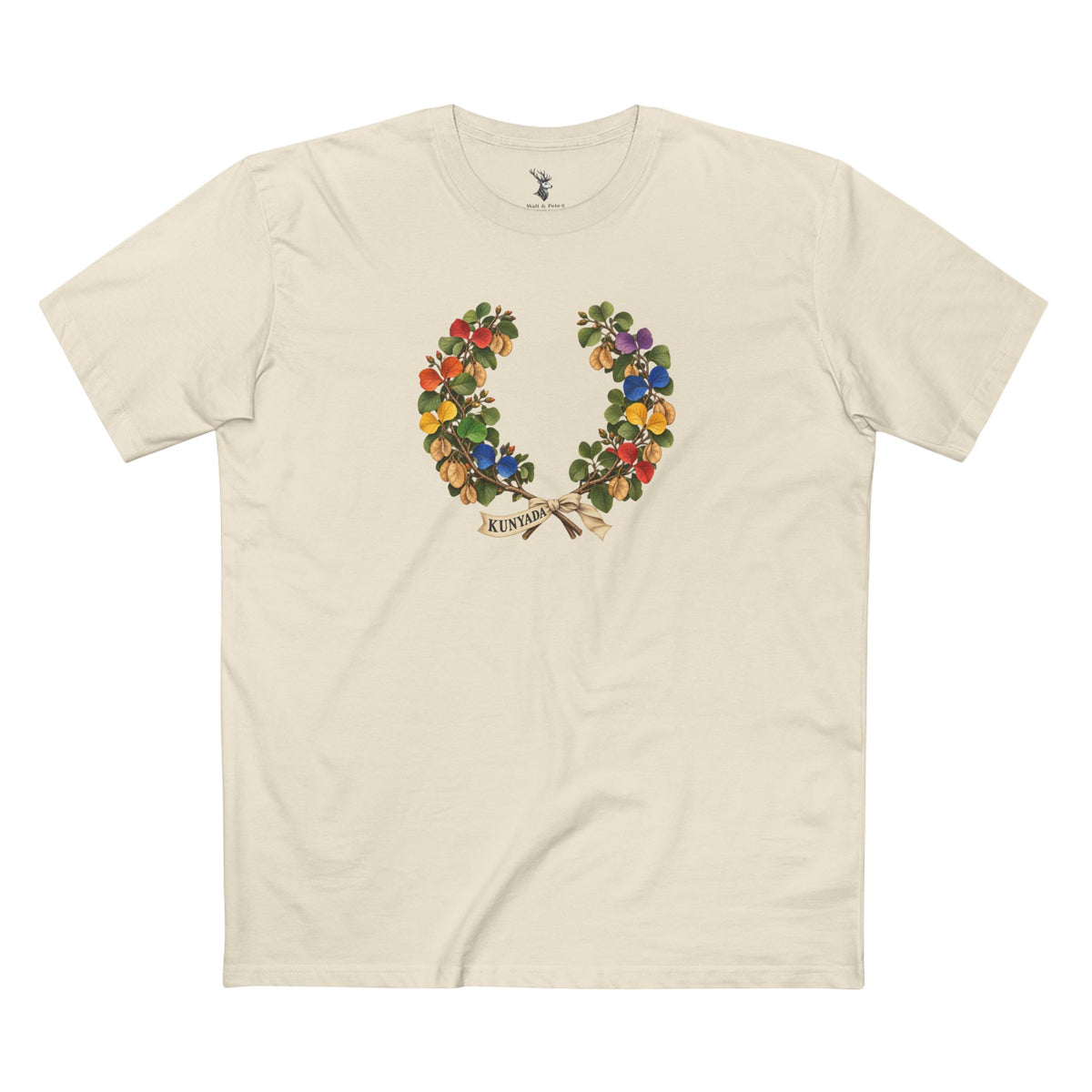 Malawi Pride T-Shirt, Kunyada Mopane Botanical Wreath, Rainbow Laurel Crown