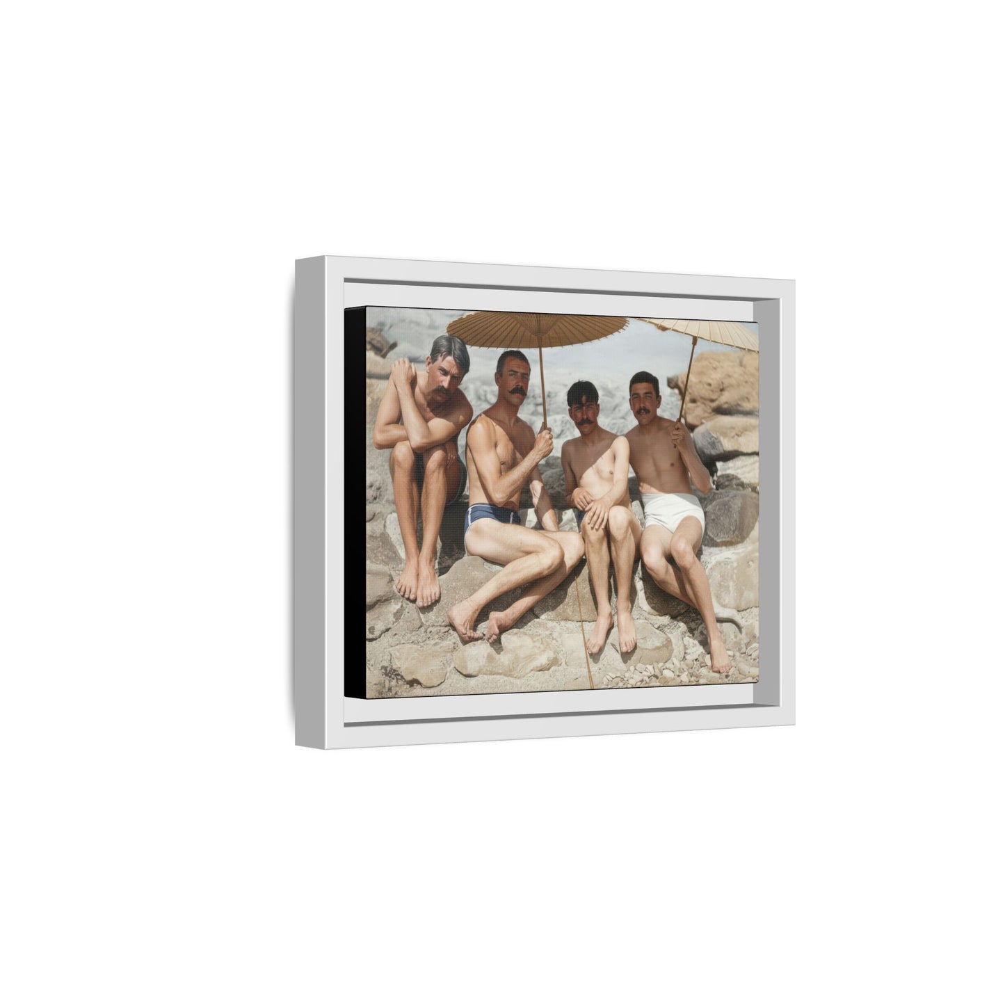 nager 030 | Framed Vintage Photo - Matte Canvas