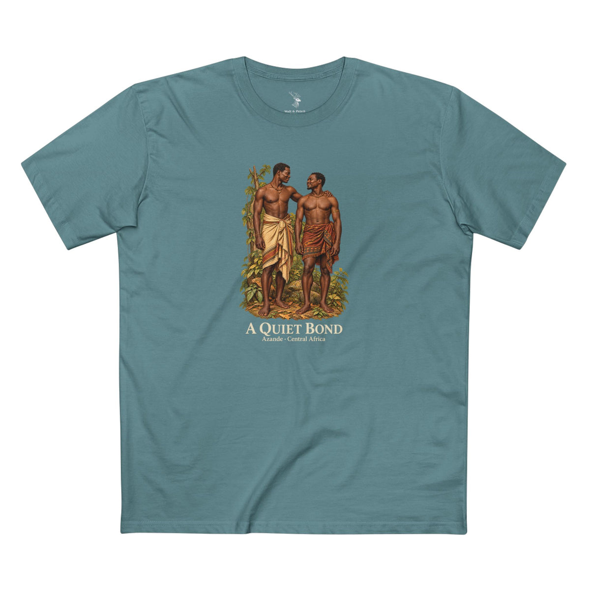 A Quiet Bond | Azande-Inspired Vintage Art T-Shirt