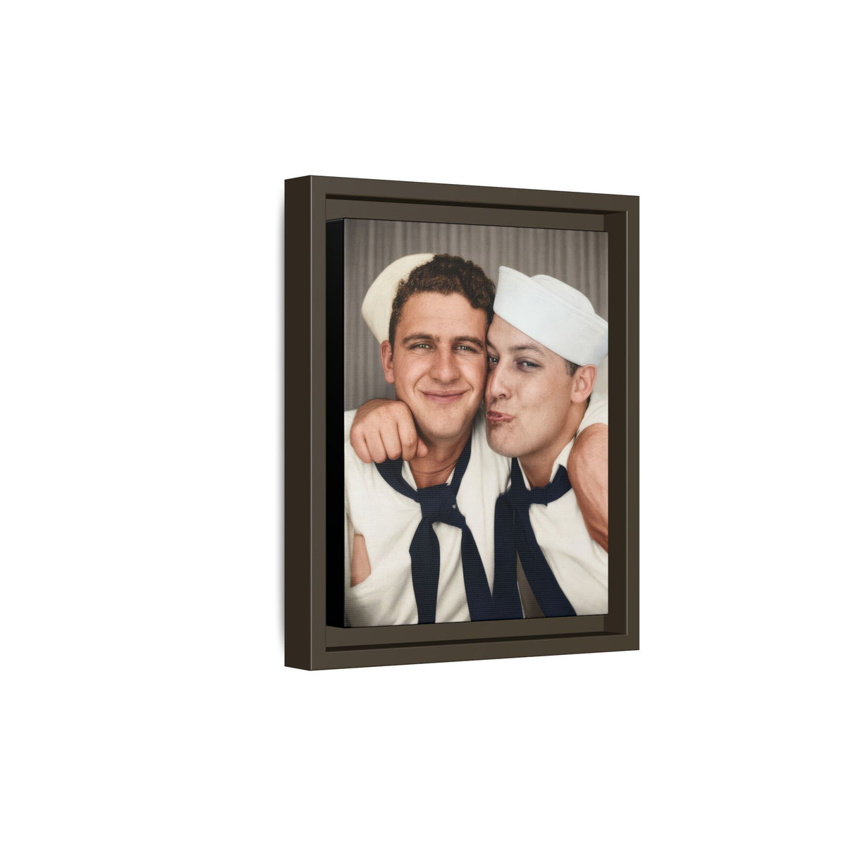paire 159 | Framed Vintage Photo - Matte Canvas