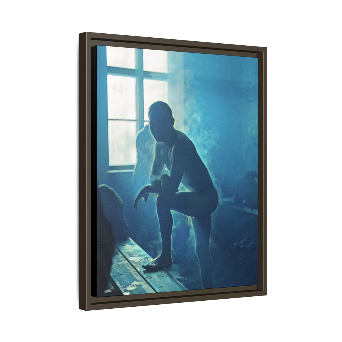 celibataire 044 | Framed Vintage Photo - Matte Canvas