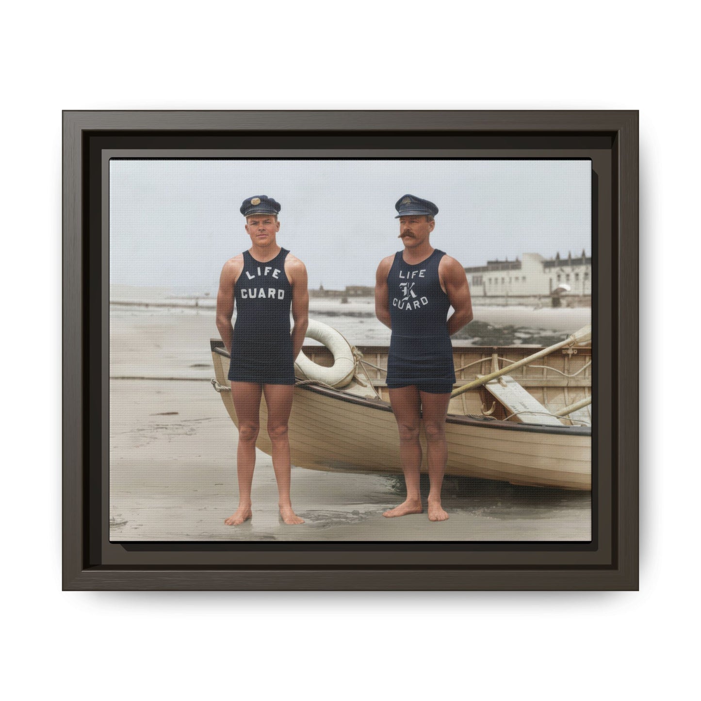 nager 016 | Framed Vintage Photo - Matte Canvas