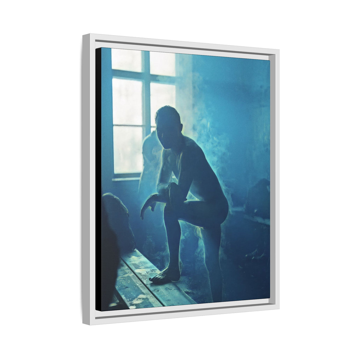 celibataire 044 | Framed Vintage Photo - Matte Canvas