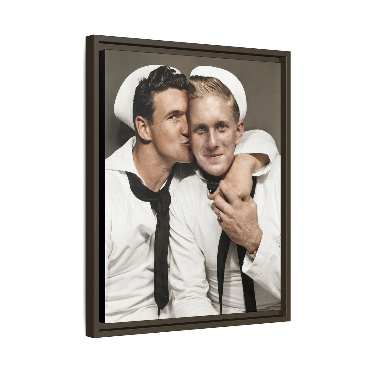 paire 156 | Framed Vintage Photo - Matte Canvas