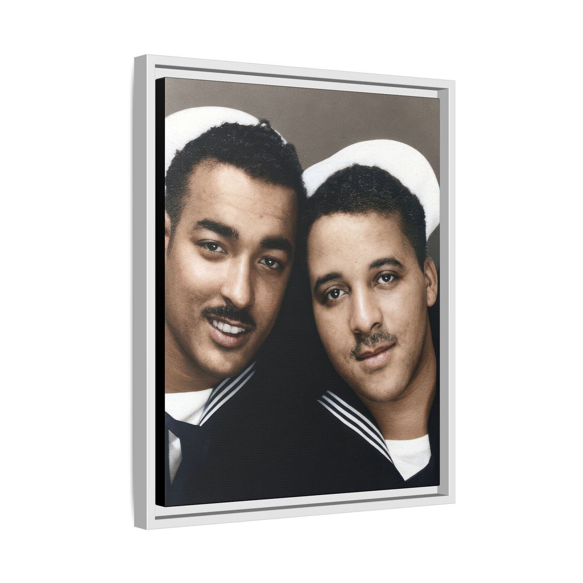 paire 157 | Framed Vintage Photo - Matte Canvas