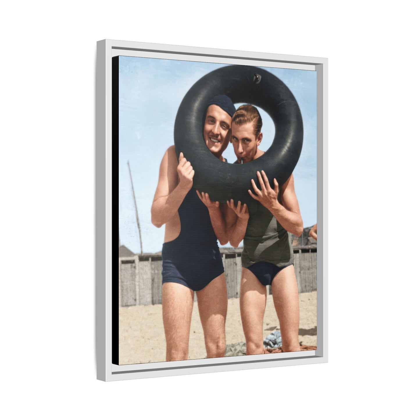 nager 006 | Framed Vintage Photo - Matte Canvas