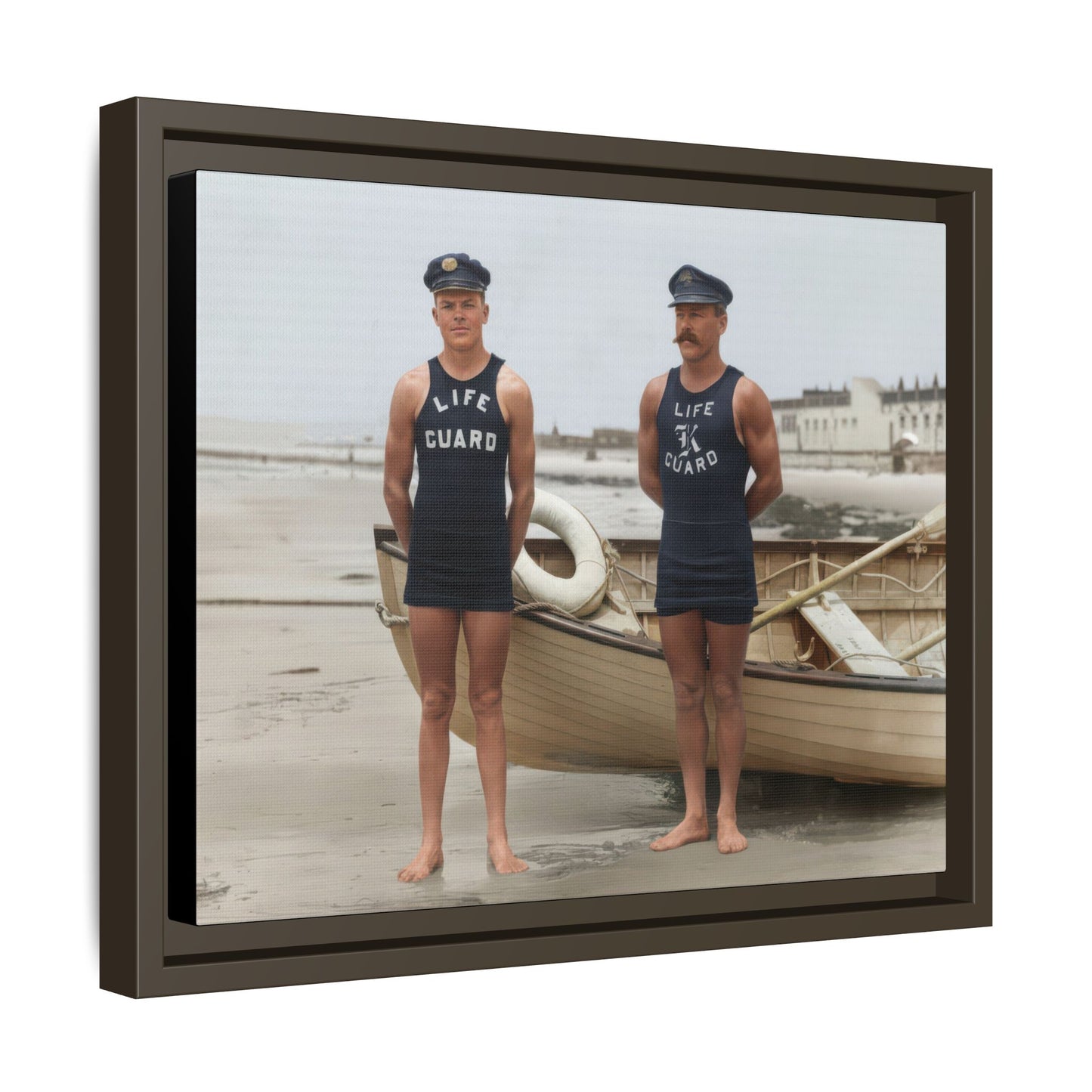 nager 016 | Framed Vintage Photo - Matte Canvas