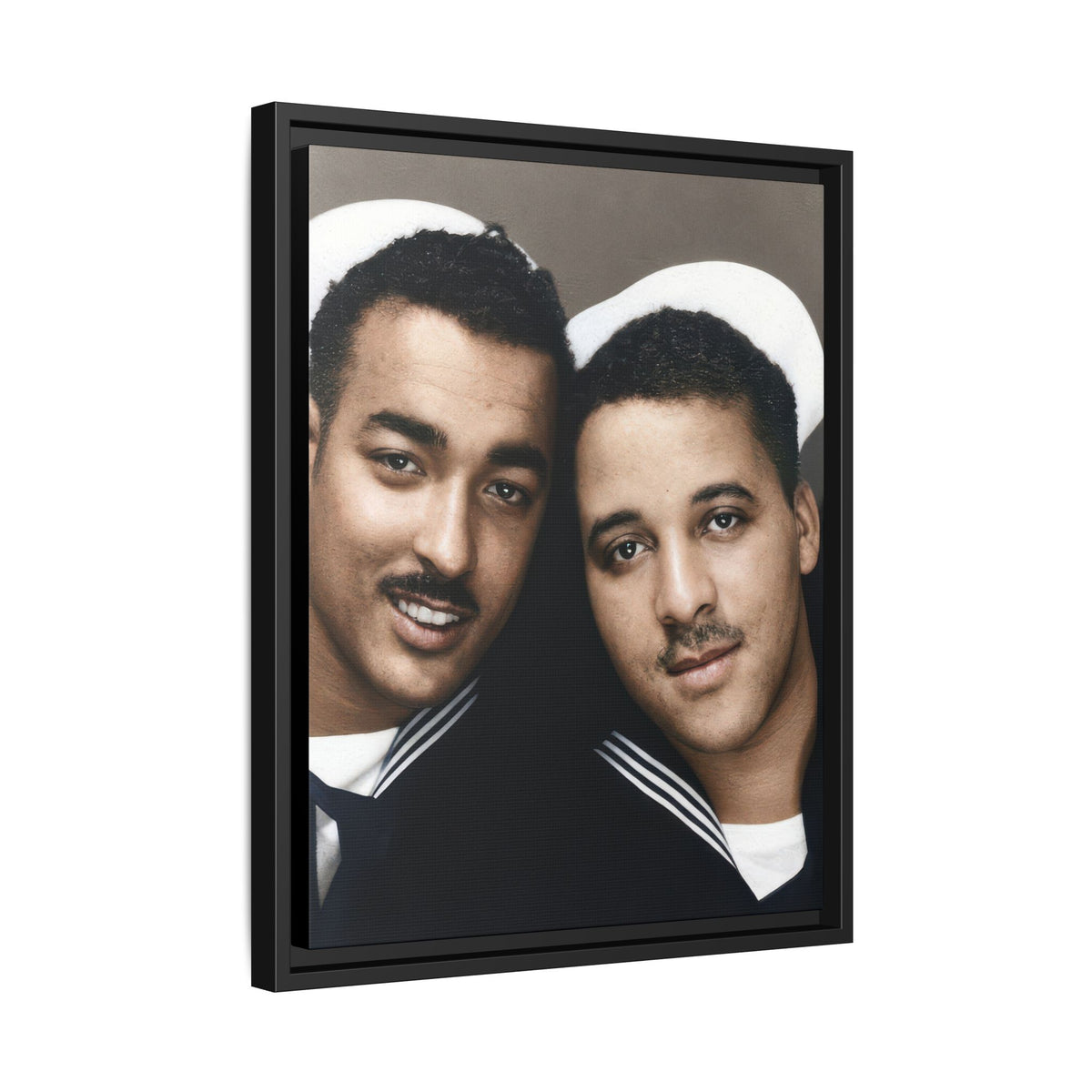paire 157 | Framed Vintage Photo - Matte Canvas