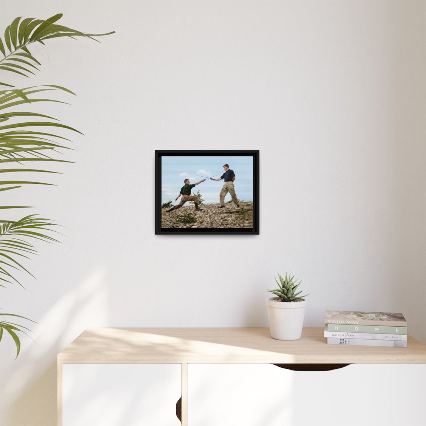 athlétisme 029 | Framed Vintage Photo - Matte Canvas
