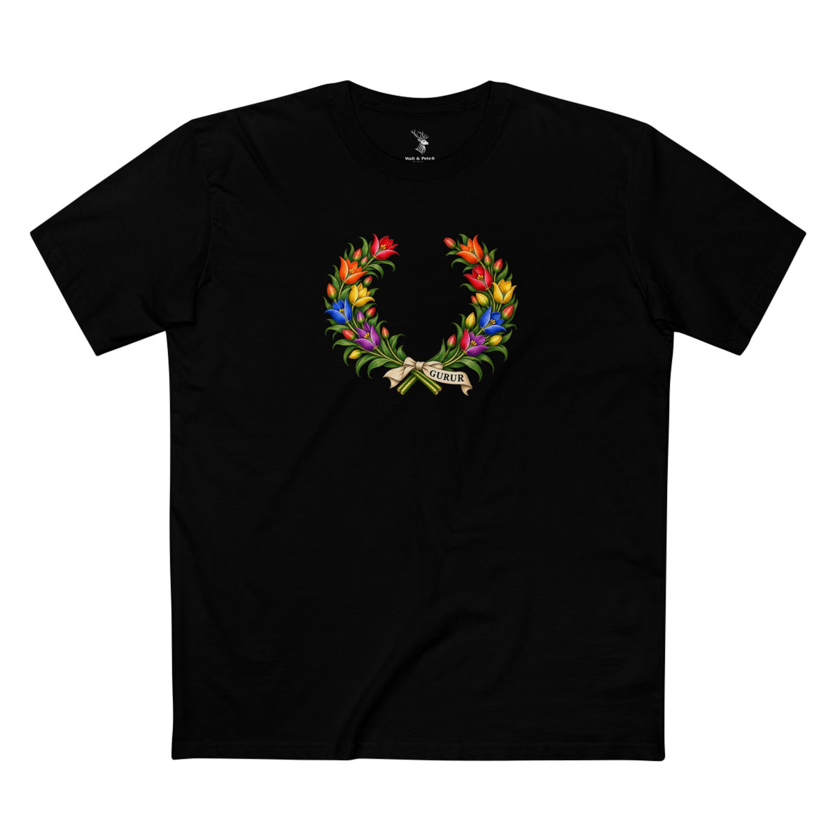 Turkish Tulip GURUR Pride Laurel Wreath T-Shirt — Self-Possession