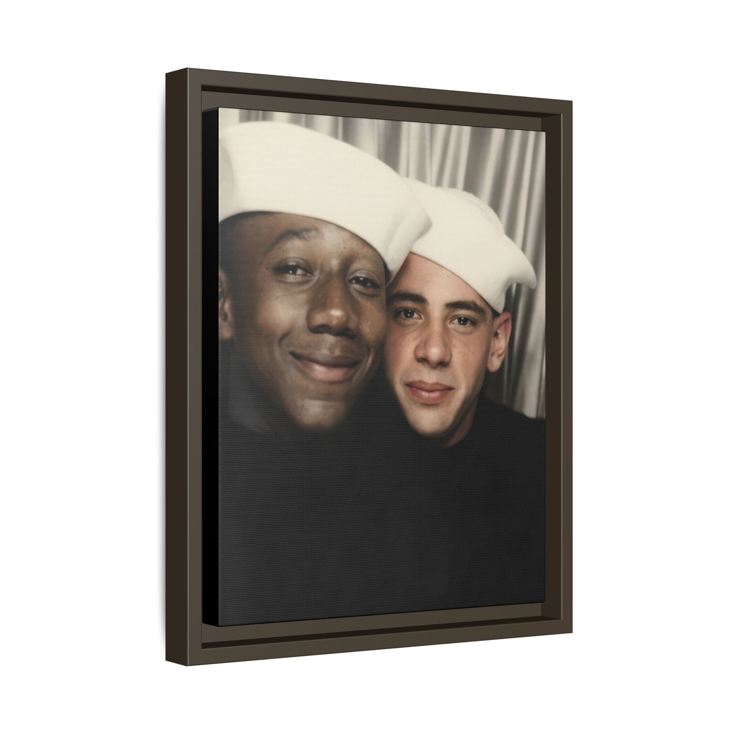 paire 084 | Framed Vintage Photo - Matte Canvas