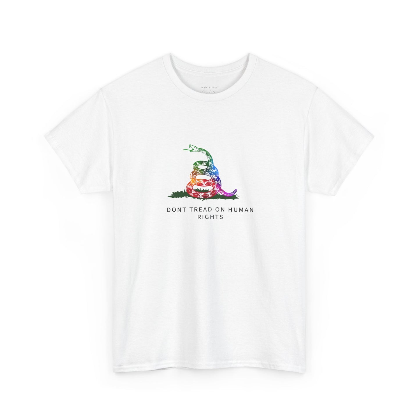 Don't Tread on Human Rights Graphic T-Shirt | Equality Activist Tee