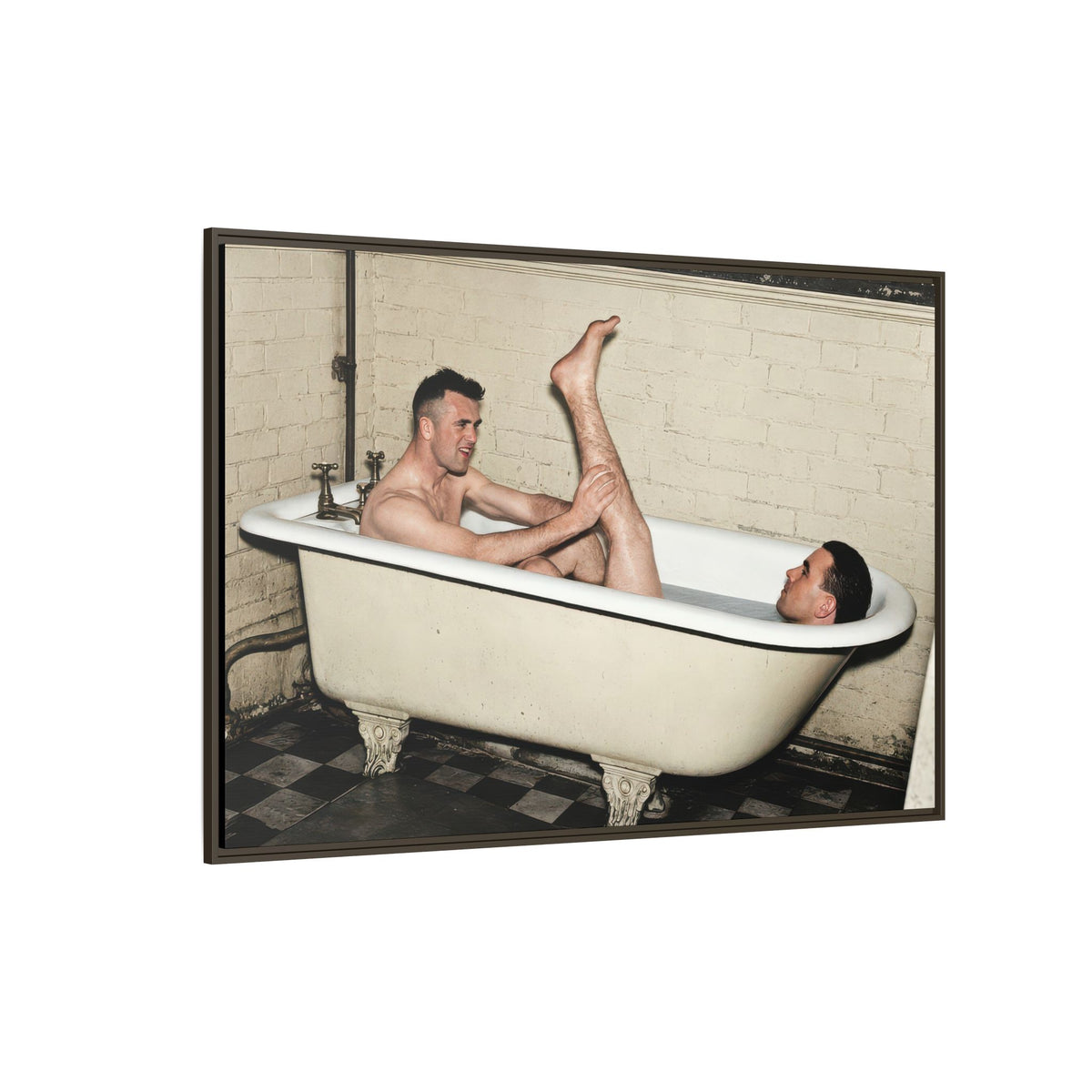 paire 162 | Framed Vintage Photo - Matte Canvas