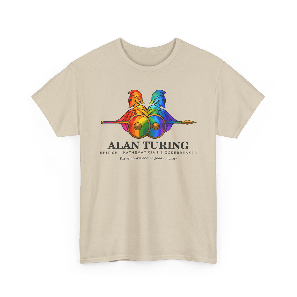 Alan Turing | British Mathematician & Codebreaker | LGBTQ+ History T-Shirt