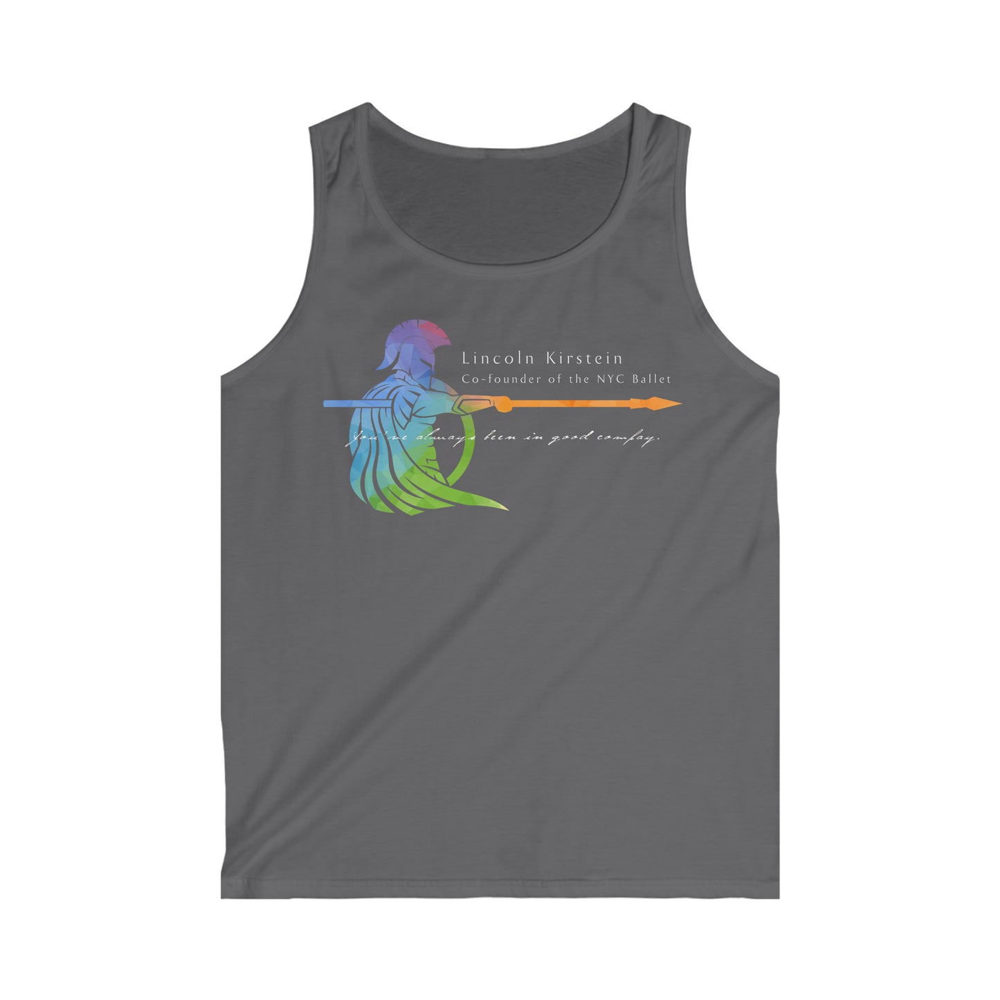 Lincoln Kirstein ﻿ |  Co-founder of the New York City Ballet | Pride Jersey Tank Queer Gay LGBT