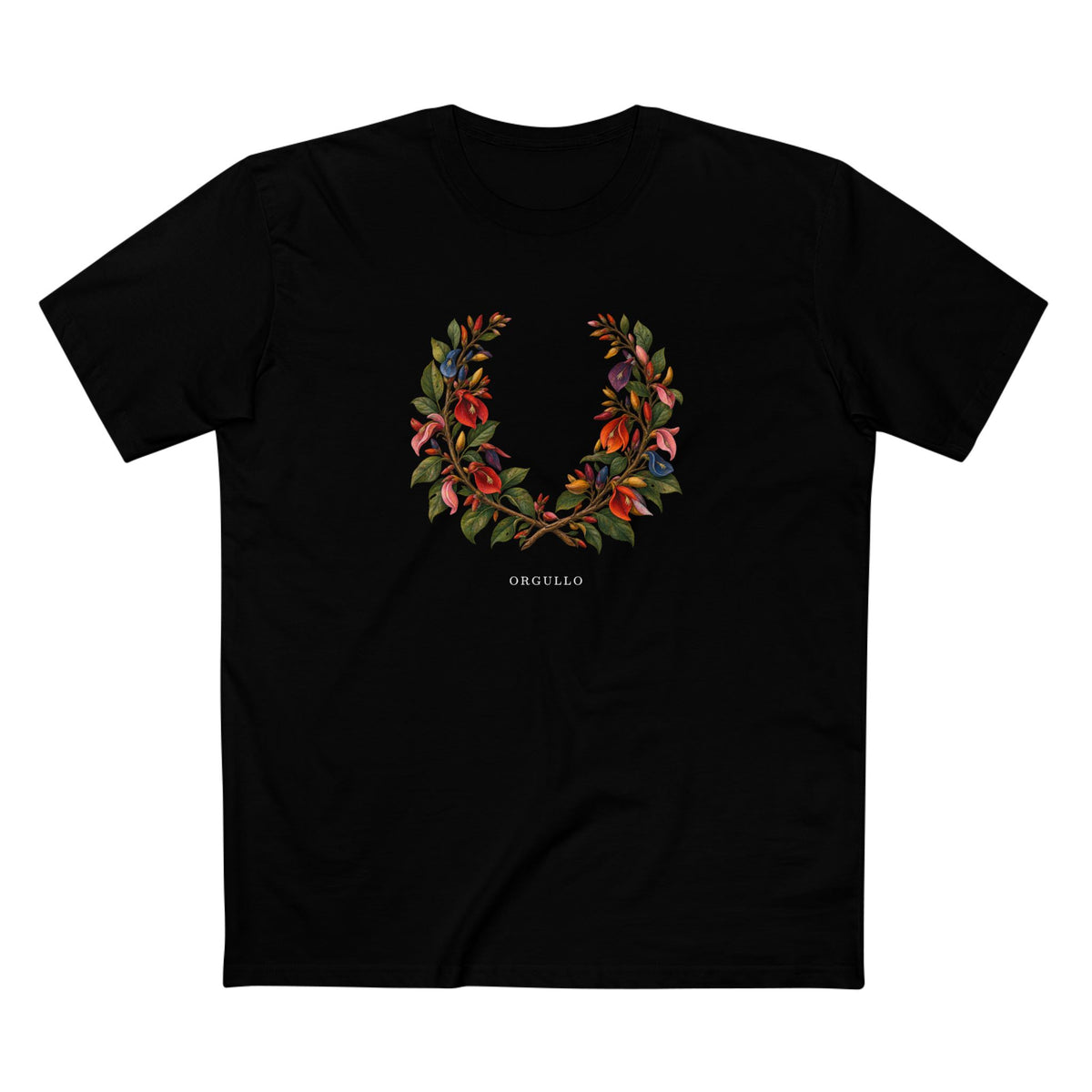 Orgullo Ceibo Pride T-Shirt | Argentine Botanical LGBTQ+ Tee