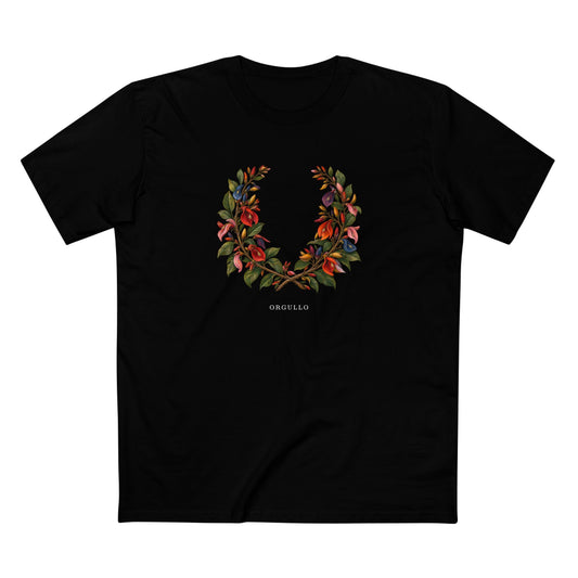 Orgullo Ceibo Pride T-Shirt | Argentine Botanical LGBTQ+ Tee