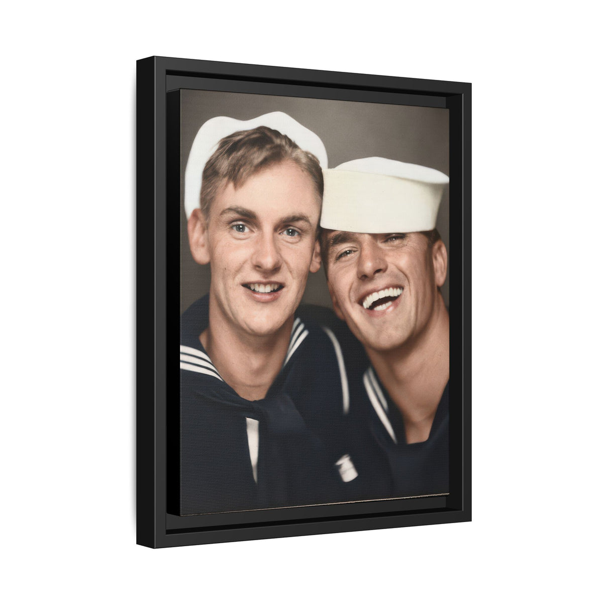 paire 154 | Framed Vintage Photo - Matte Canvas