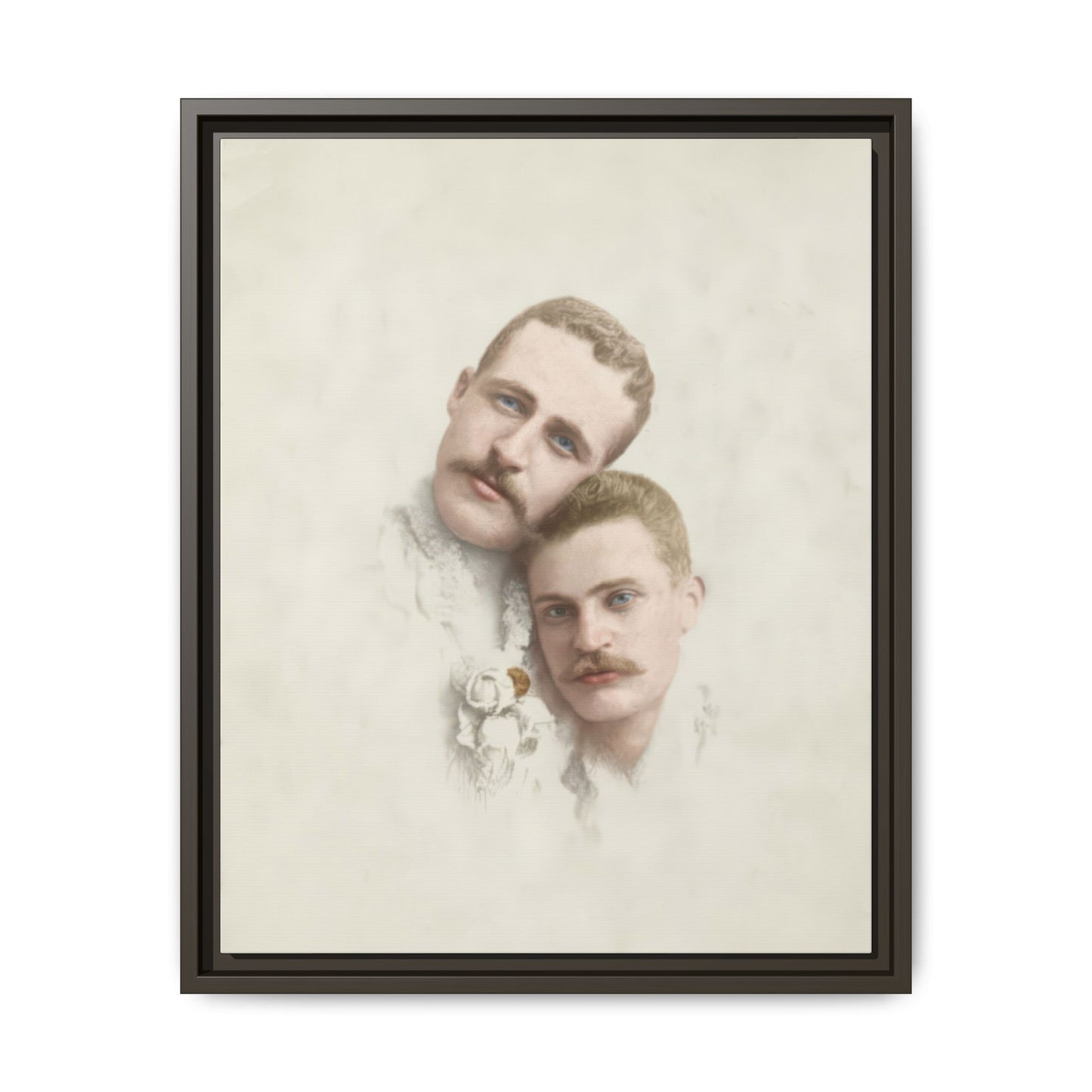 paire 081 | Framed Vintage Photo - Matte Canvas