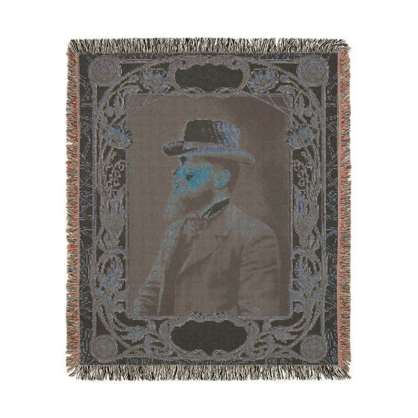 Gallery Woven Portrait Blanket | célibataire 014