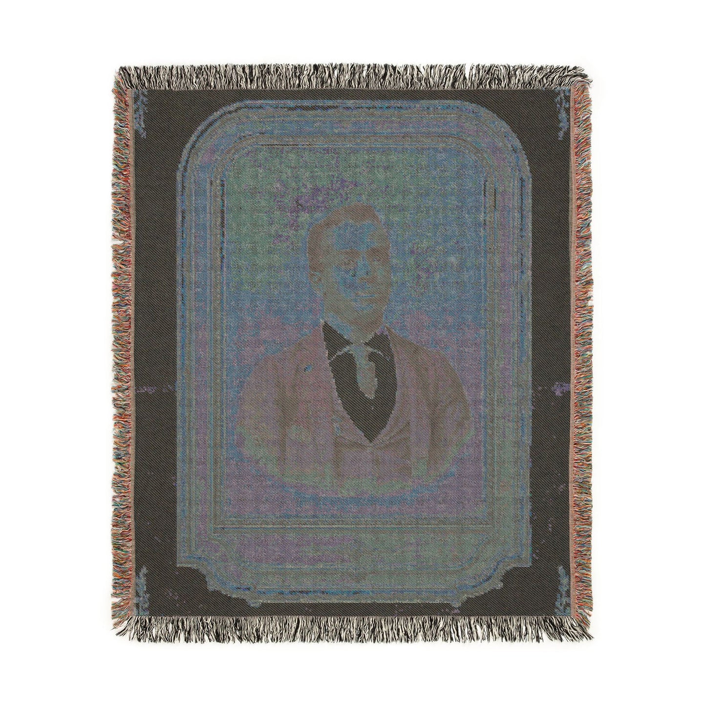 Gallery Woven Portrait Blanket | célibataire 027