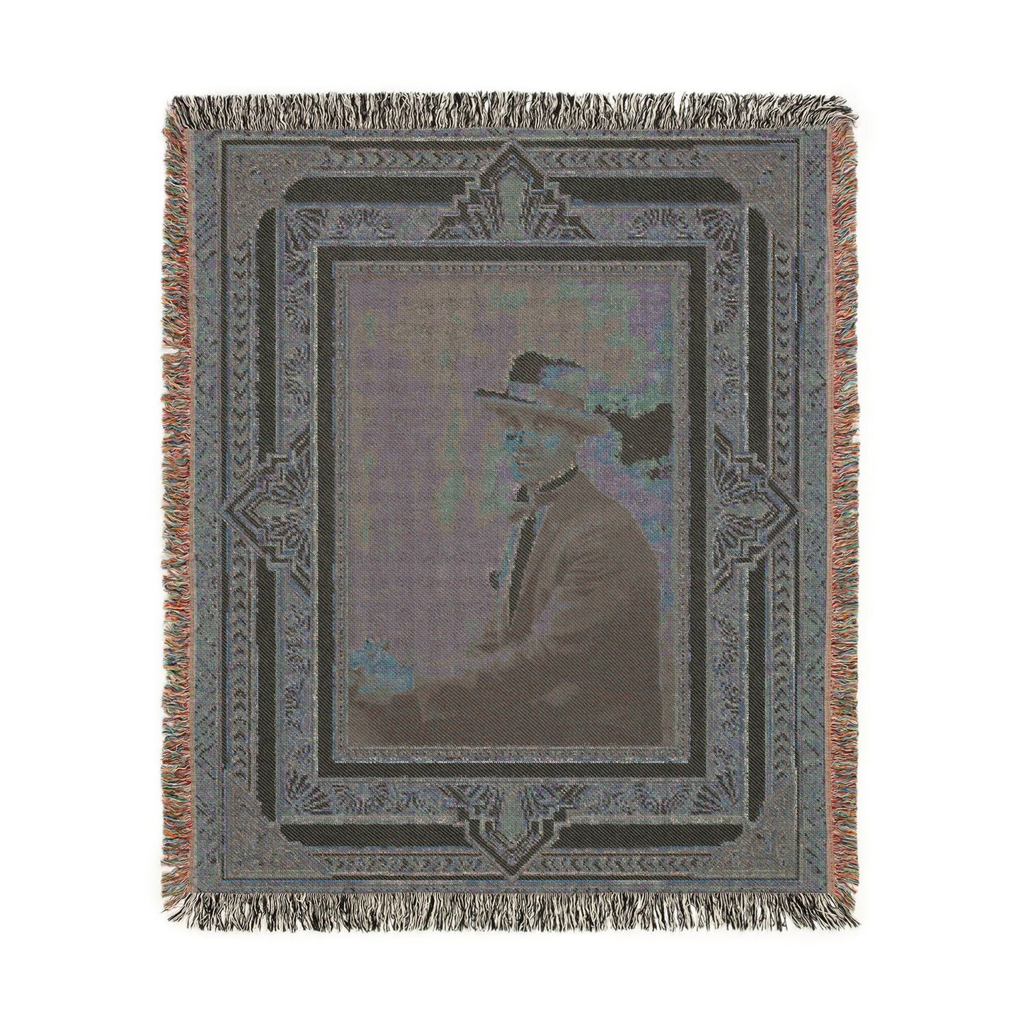 Gallery Woven Portrait Blankets | célibataire 004