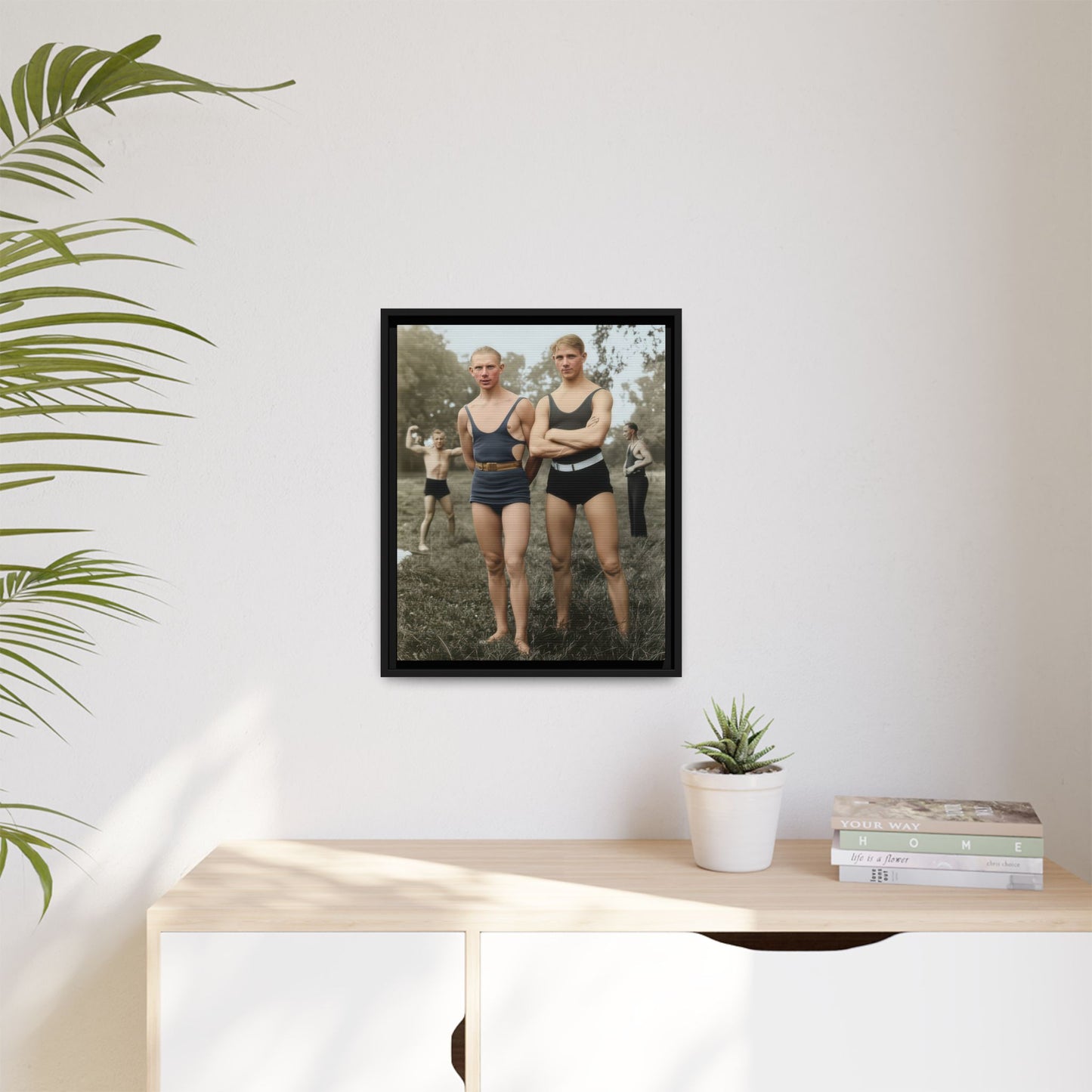 nager 037 | Framed Vintage Photo - Matte Canvas