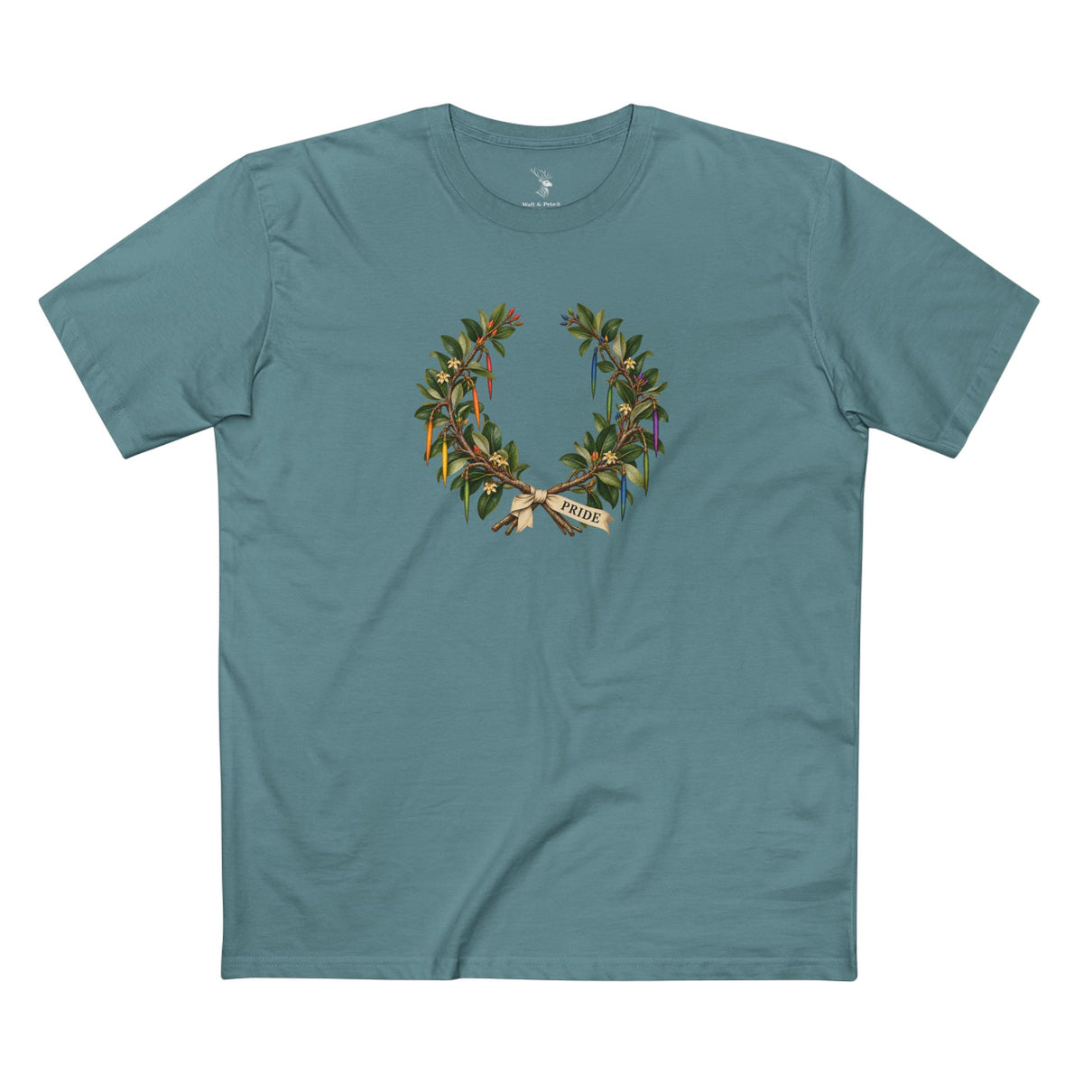 Liberian Mangrove Pride Laurel Wreath T-Shirt — Strength Together