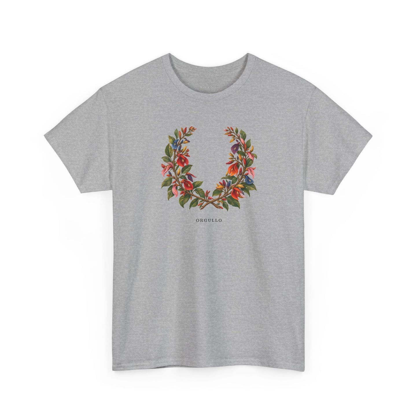 Orgullo Ceibo Pride T-Shirt | Argentine Botanical LGBTQ+ Tee