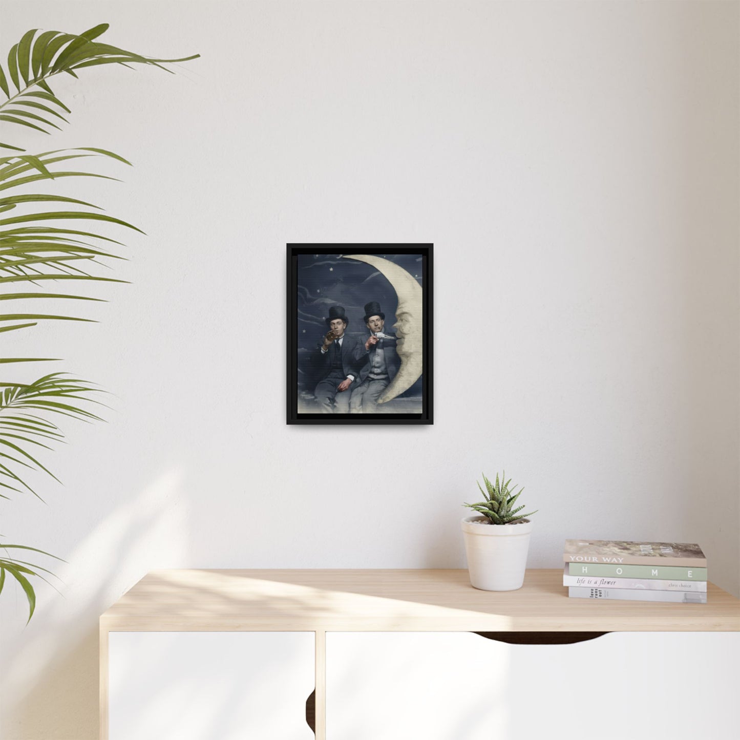 paire 043 | Framed Vintage Photo - Matte Canvas