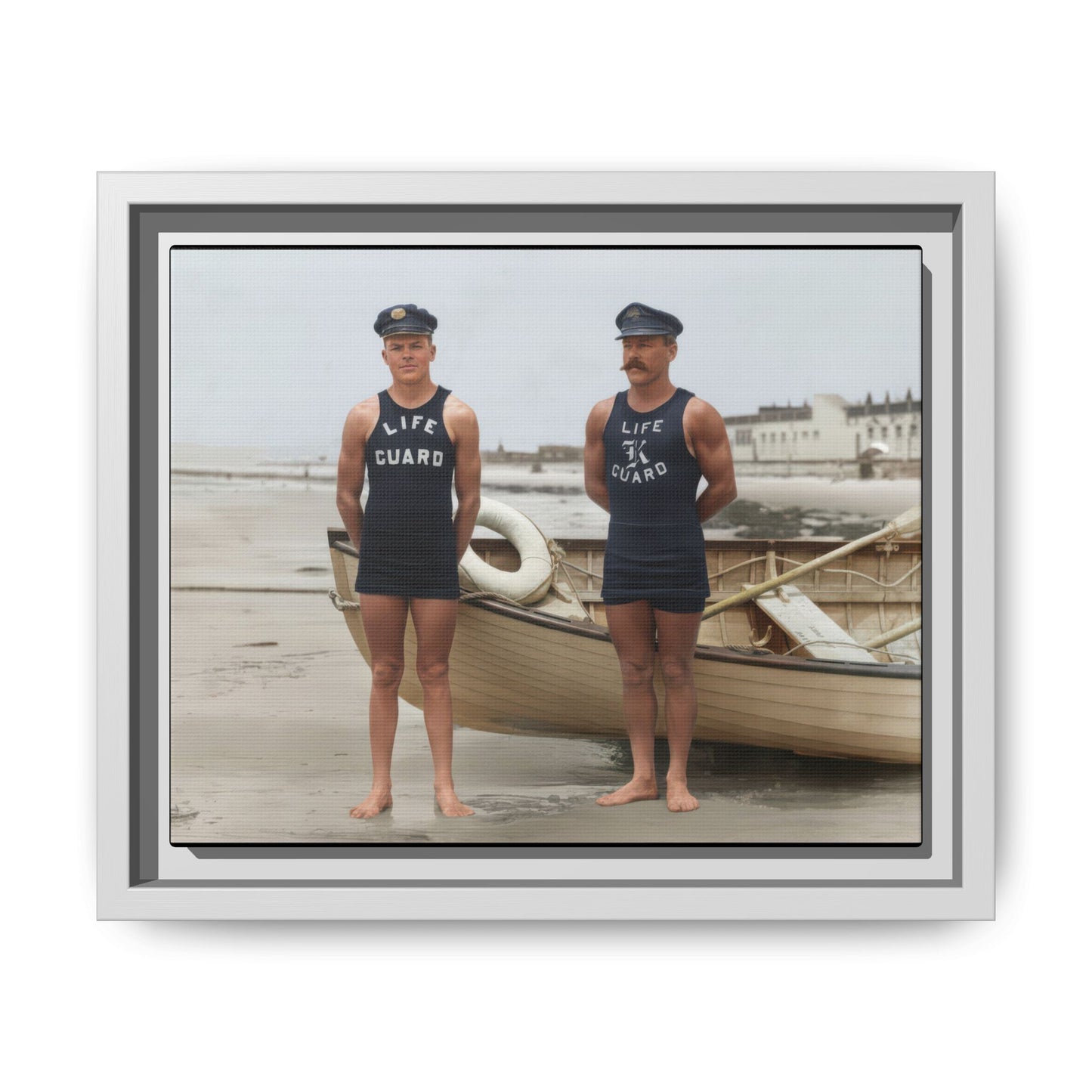 nager 016 | Framed Vintage Photo - Matte Canvas