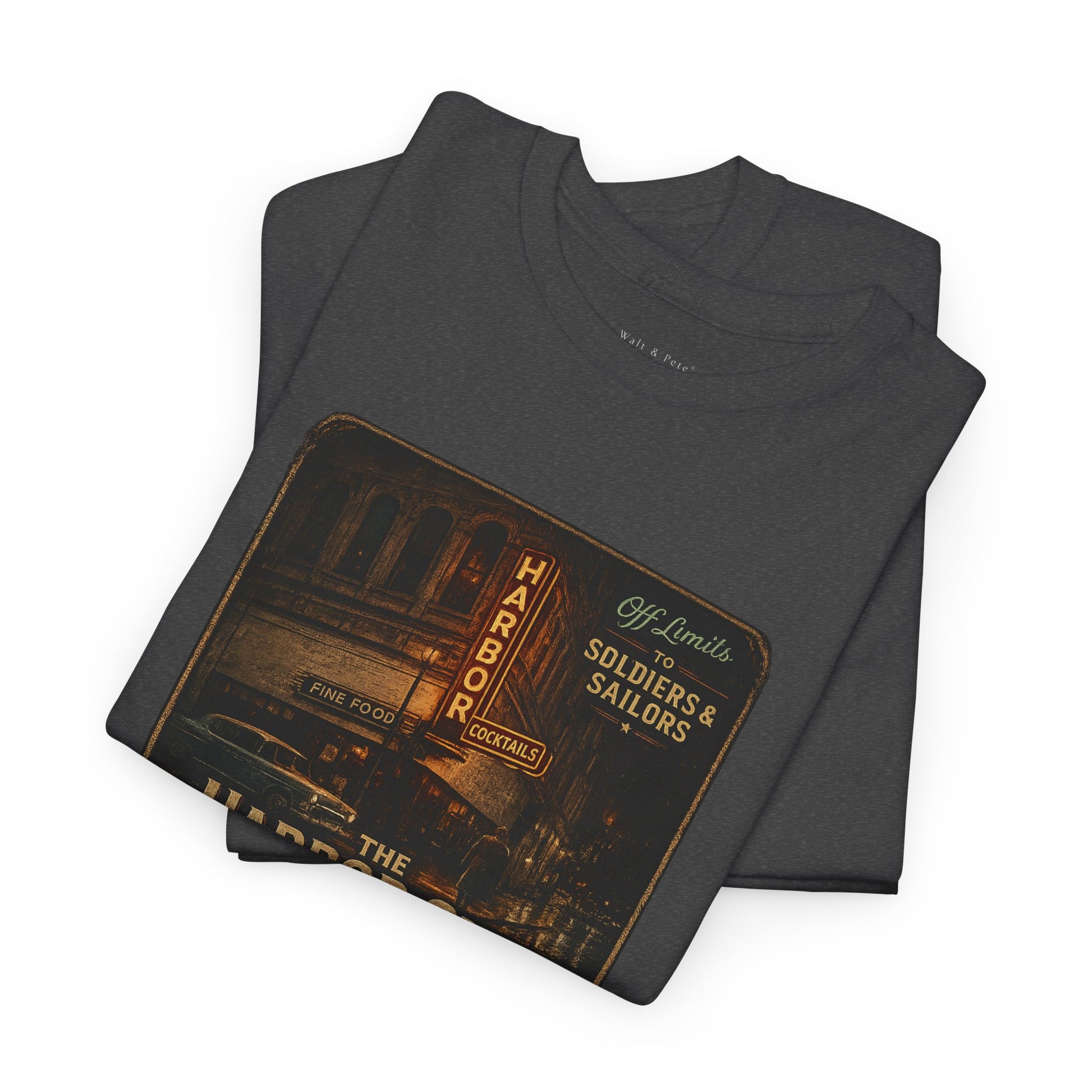 Harbor Club Portland Oregon historic LGBTQ nightlife t-shirt design 