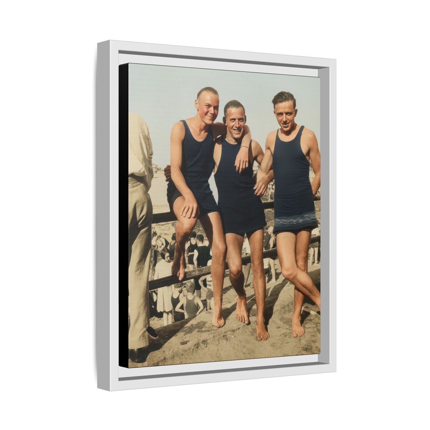 nager 044 | Framed Vintage Photo - Matte Canvas