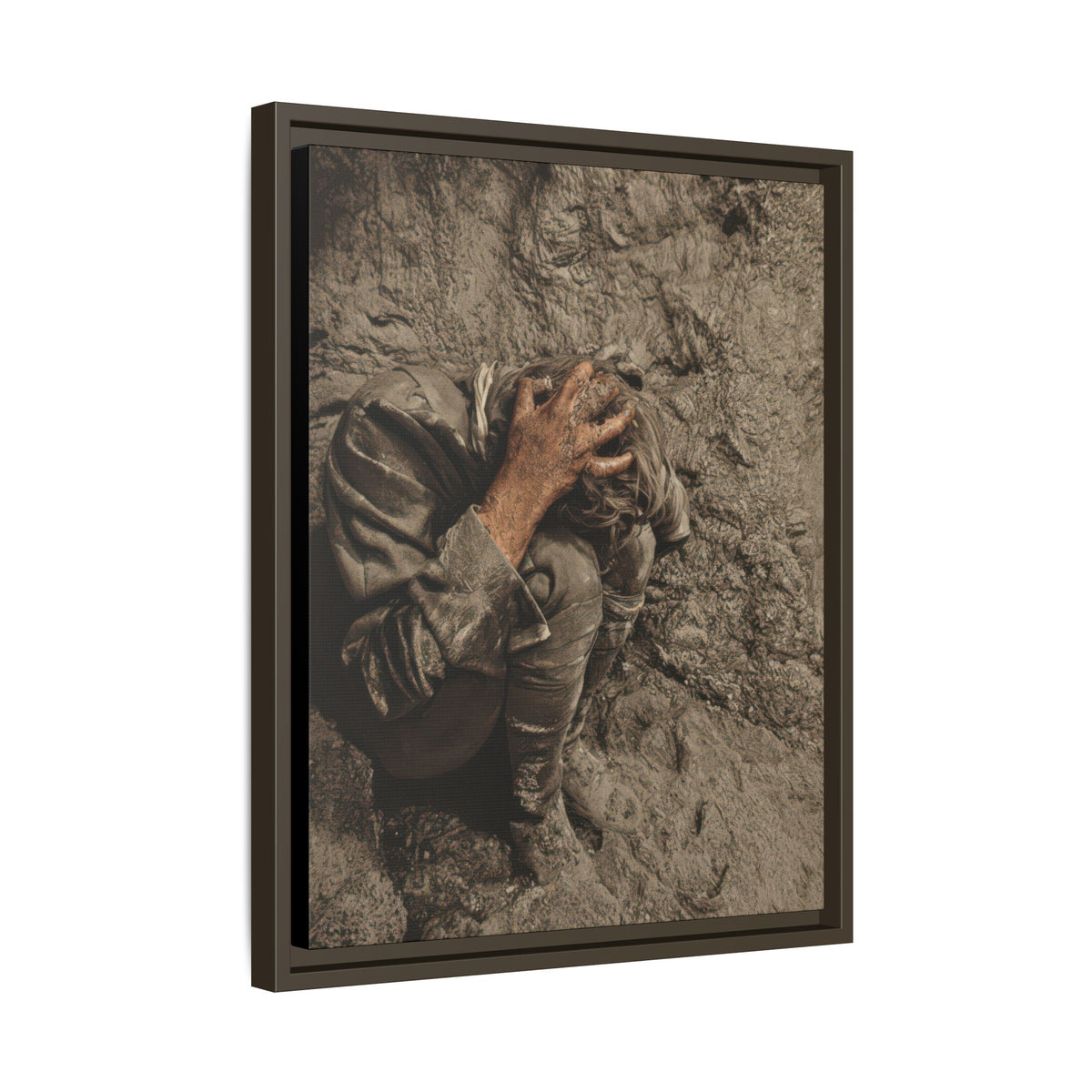 celibataire 040 | Framed Vintage Photo - Matte Canvas