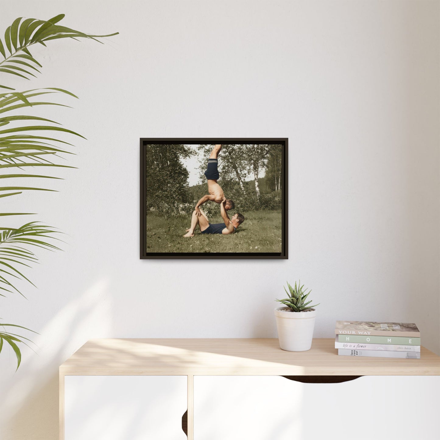nager 017 | Framed Vintage Photo - Matte Canvas