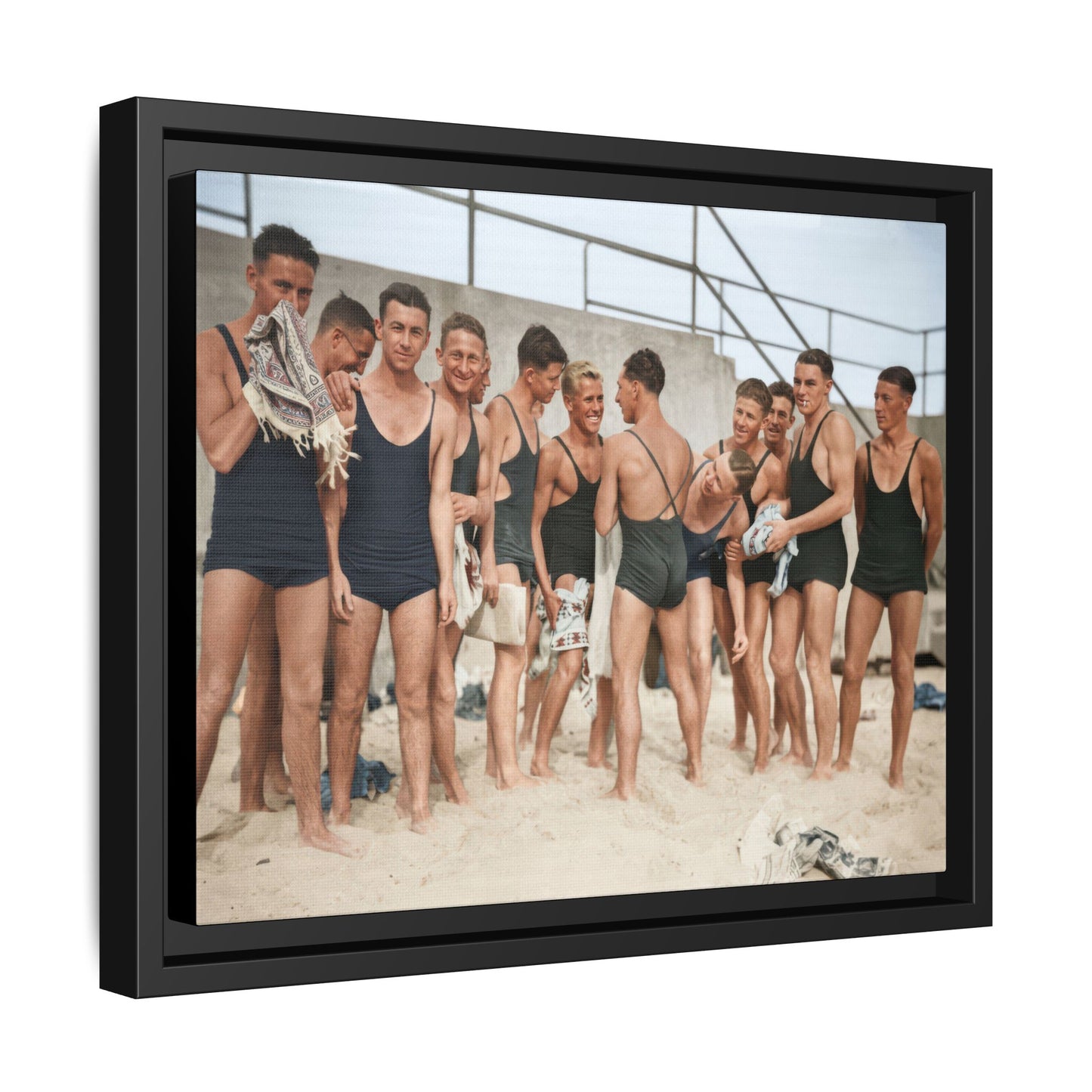 nager 007 | Framed Vintage Photo - Matte Canvas