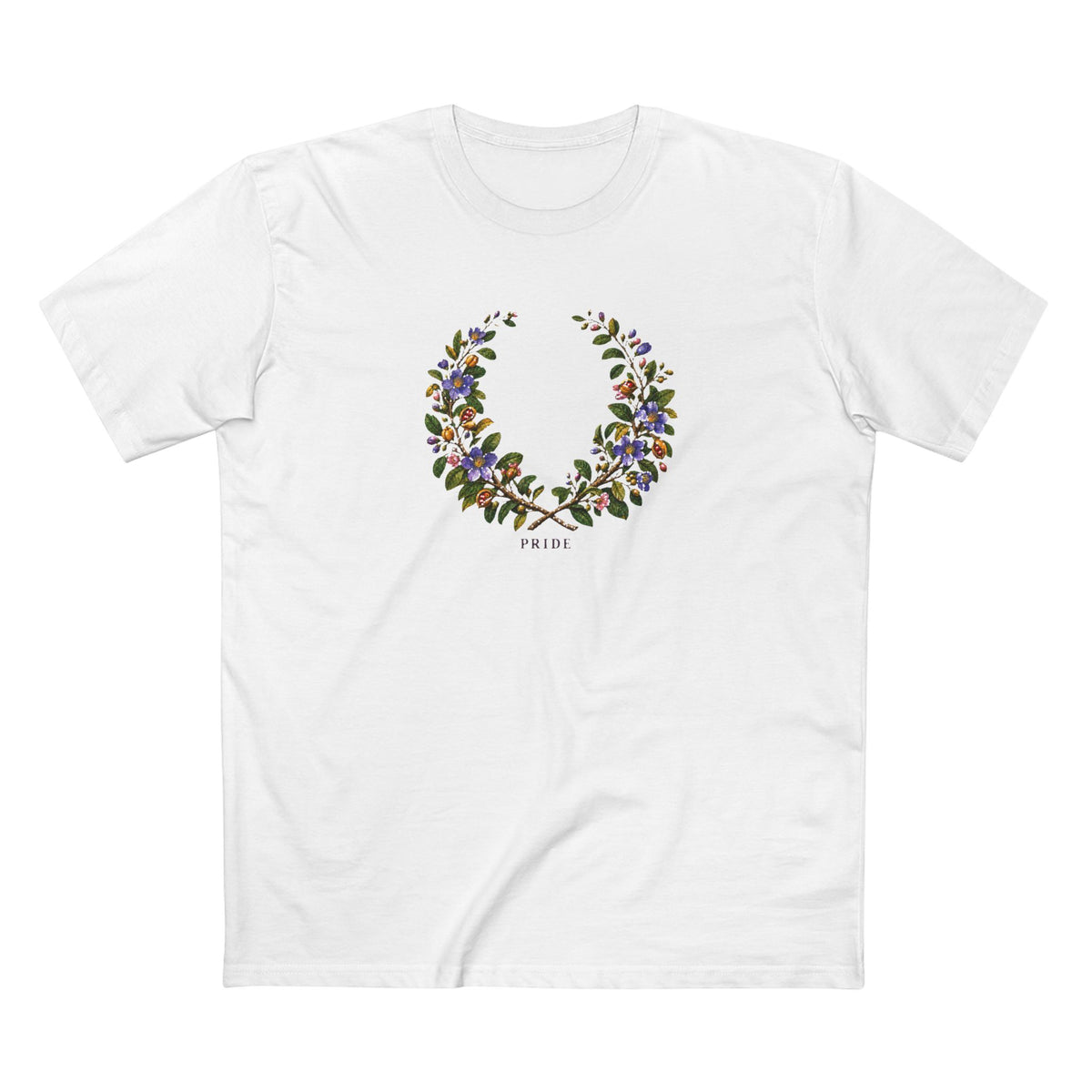 Jamaican Lignum Vitae Pride T-Shirt | Botanical LGBTQ+ Graphic Tee