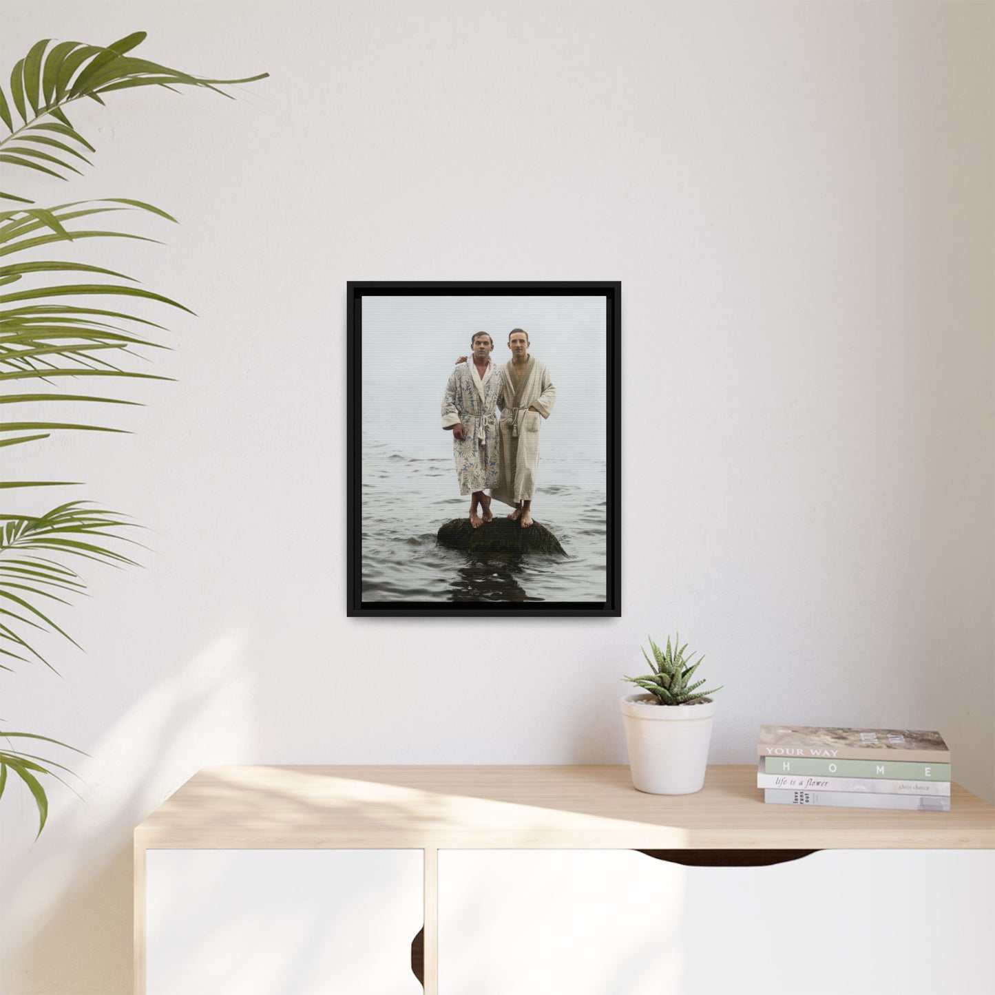 nager 049 | Framed Vintage Photo - Matte Canvas