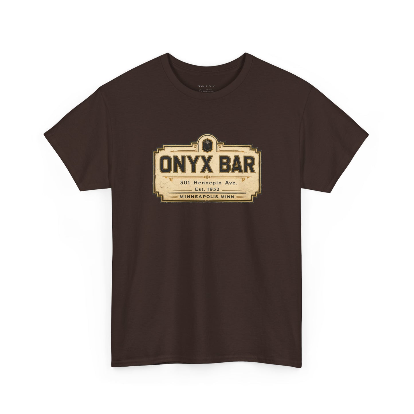 Onyx Bar | Lost Minneapolis Nightlife Tee | Est. 1932