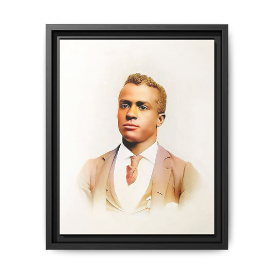 celibataire 027 | Framed Vintage Photo - Matte Canvas