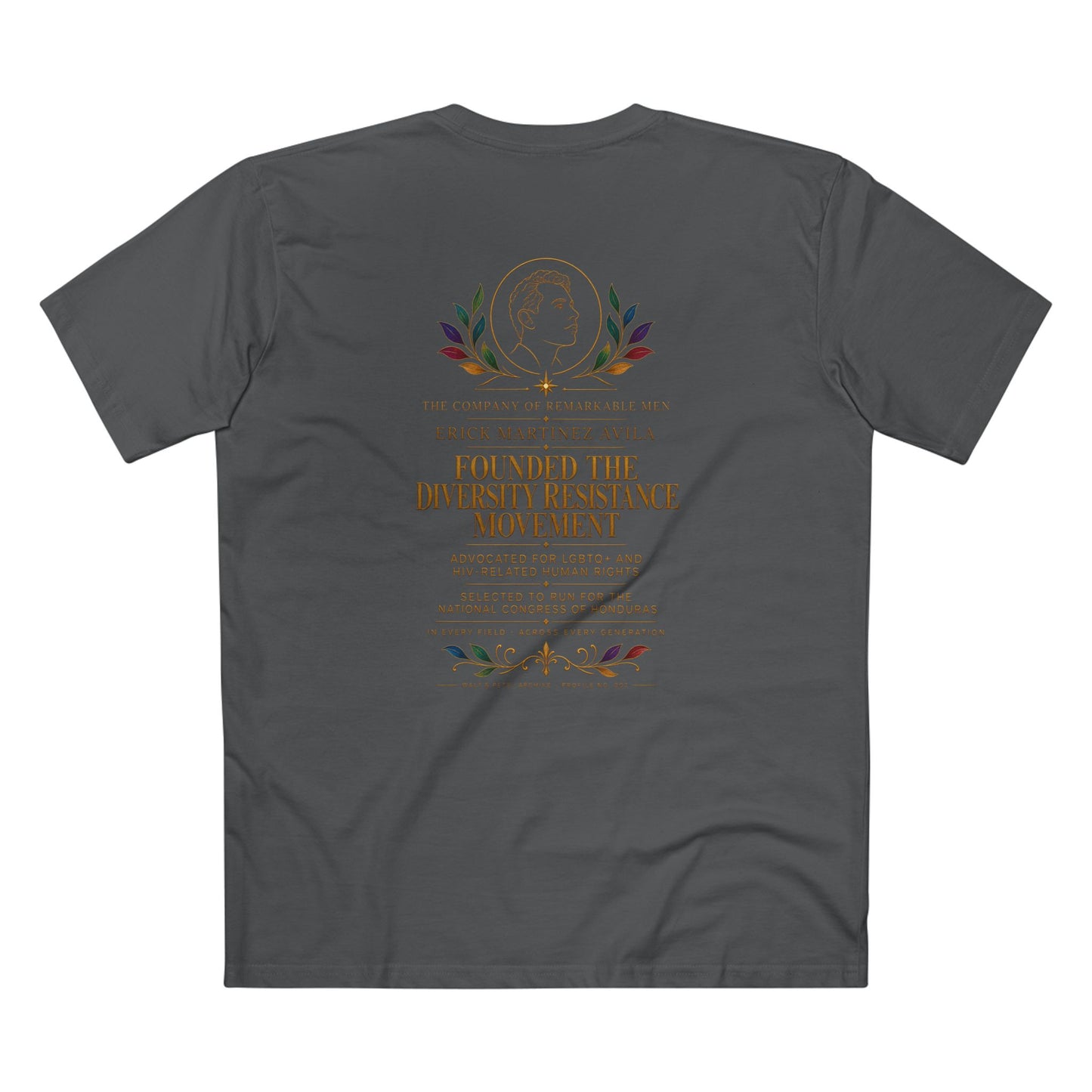 The Company of Remarkable Men No. 002 — Erick Martinez | LGBTQ+ History T-Shirt