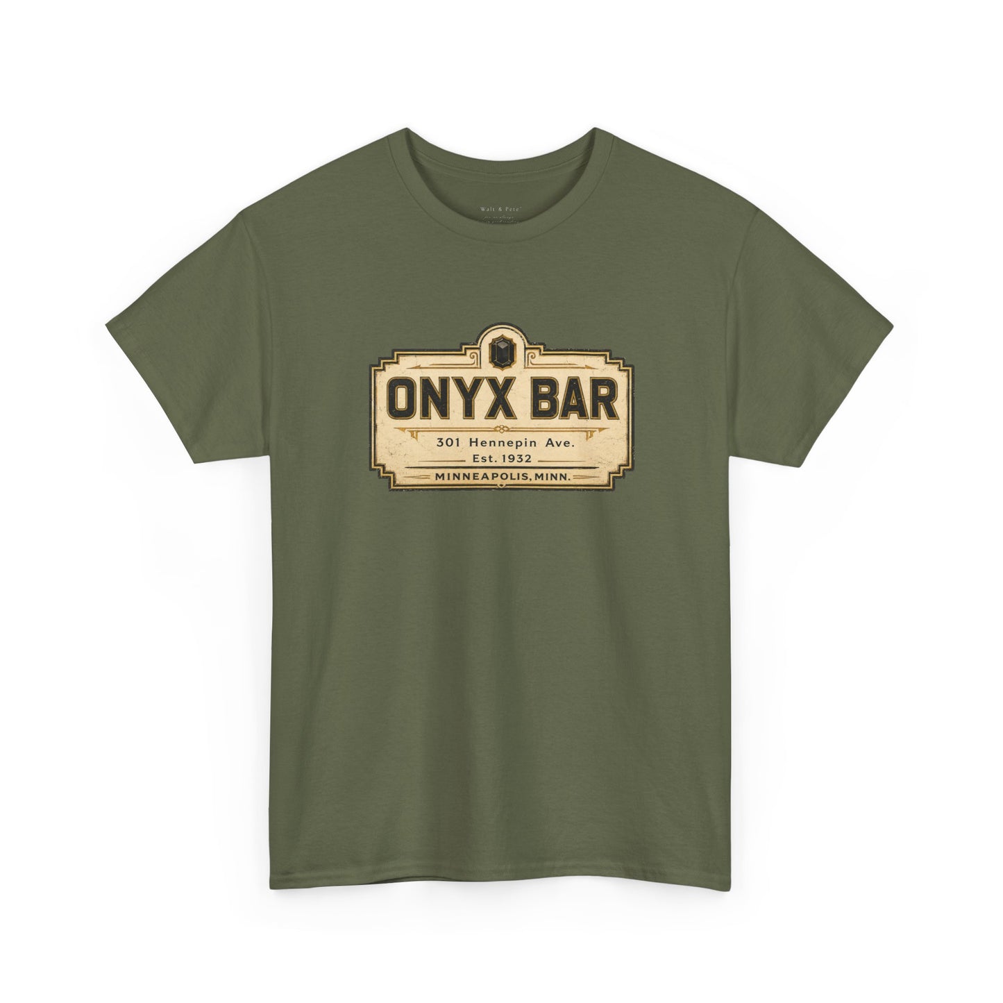 Onyx Bar | Lost Minneapolis Nightlife Tee | Est. 1932