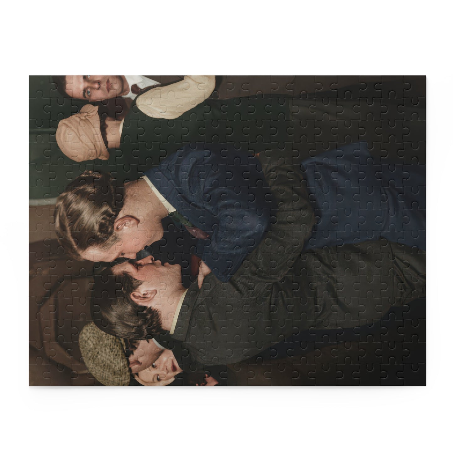 Midnight Dance Companions | Restored Historical Jigsaw Puzzle | paire 141
