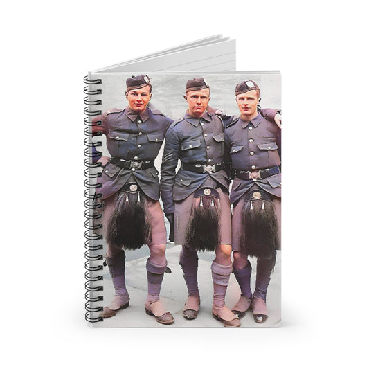 Spiral Notebook | Vintage Photo | hommes 014