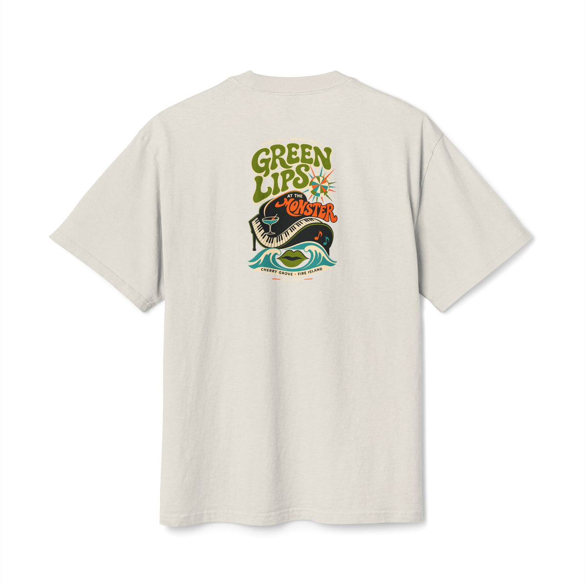 The Fire Island Monster Cherry Grove T-Shirt | Vintage Gay Bar History Tee