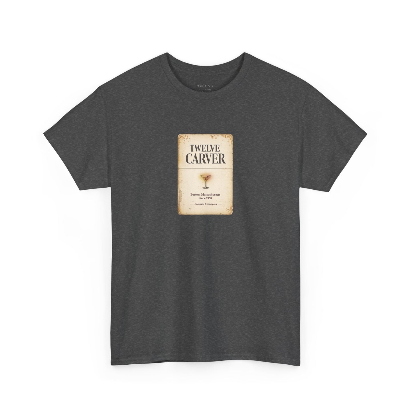 Mid-century cocktail matchbook style queer history apparel design 