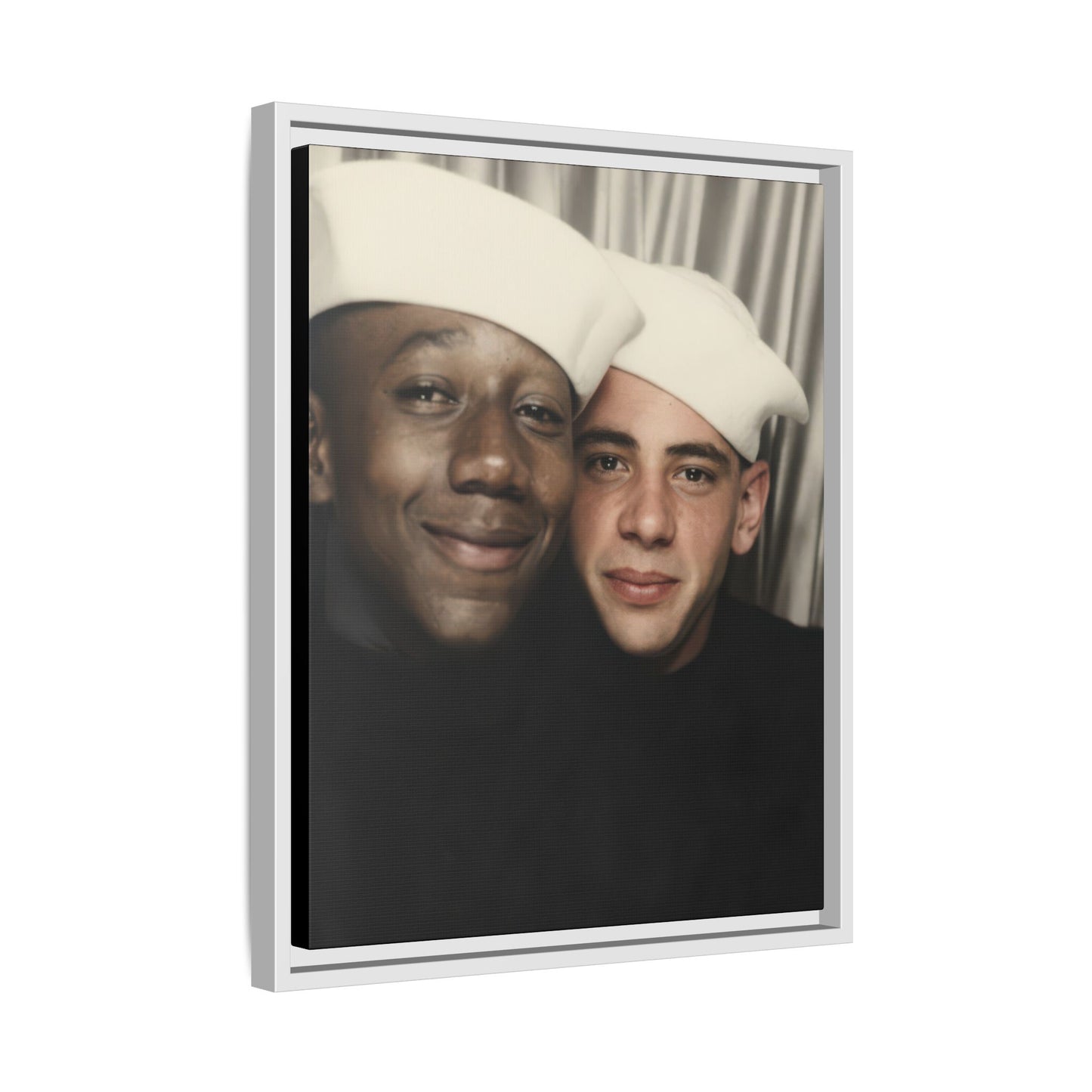 paire 084 | Framed Vintage Photo - Matte Canvas