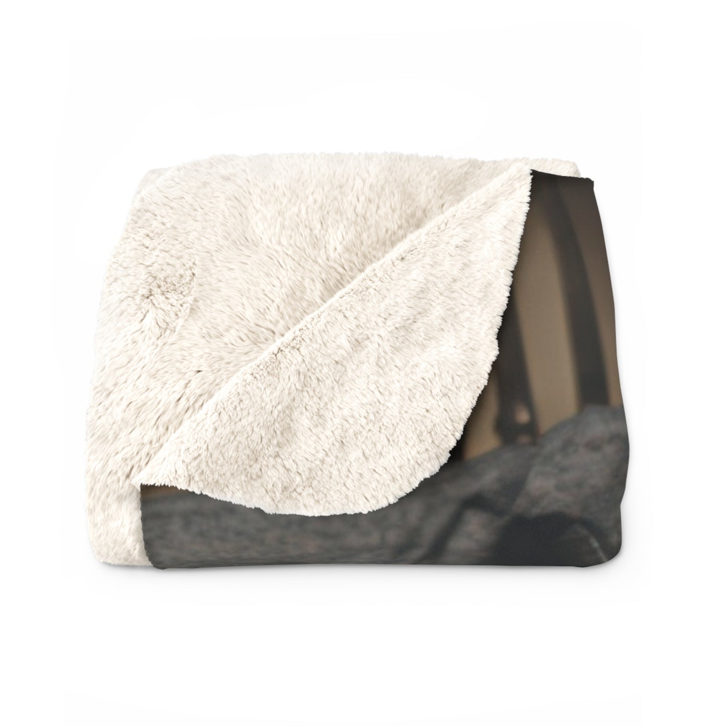 Heirloom Sherpa Blanket – paire 020 Premium fleece throw · 50x60, 60x80