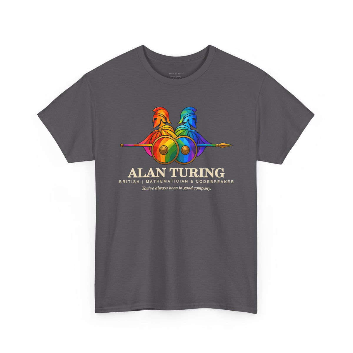 Alan Turing | British Mathematician & Codebreaker | LGBTQ+ History T-Shirt